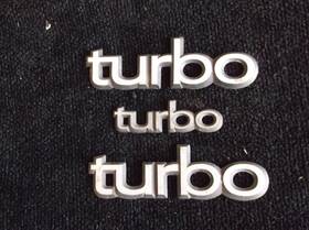 330-9280 Saab Vintage Oem 3 1982-1993 Classic 900 Hatchback Turbo Hood-bonnet Emblems