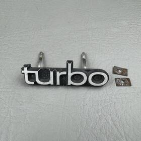 6926786 Saab 1991-1994 900 Turbo Front Grill Emblem Logo Badge Metal Silver Oem