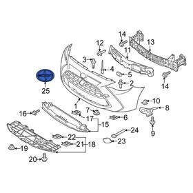 75301wb002 Scion Oe Front Bumper Cover Emblem