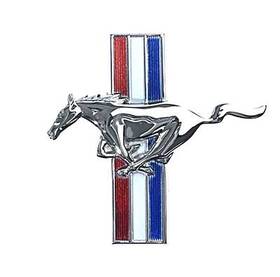 8202a Scott Drake 1966 Mustang Shelby Gt-350 Runing Horse Grill Emblem
