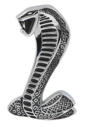 87l346 Scott Drake 1994-04 Mustang Cobra Snake Front Fender Lh/trunk Emblem