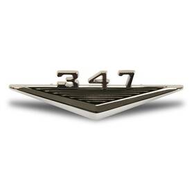 C3oz-16228-347 Scott Drake 1965-1966 347 Fender Emblem