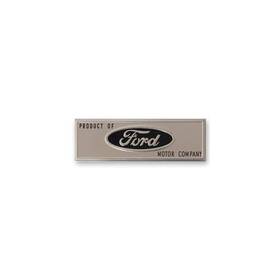 C5zz-6513208-t Scott Drake Door Sill Plate Emblem Fits 64-66 Ford Mustang