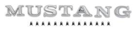 C5zz-6540282a-g Scott Drake C5zz-6540282a/g 1965-1972 Trunk Letter Emblems