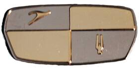 1342775x1 Studebaker Hood Ornament Insert 1962-63 Lark