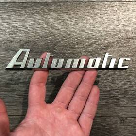 296445 Studebaker 296444 Commander Automatic Drive Emblem 1951 - 1953 Roth