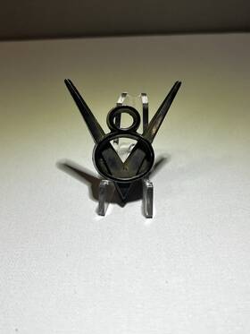 299175 Studebaker Vintage Inch V-8 Chrome Emblem Badge Oem 1953 57 Part #299175 W