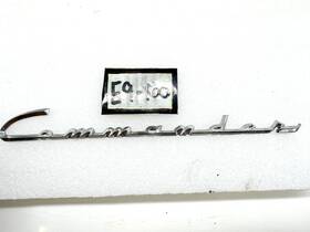 E9-100 Studebaker 7729 Oem 1947 - 1956 Commander Hood Front Fender Emblem