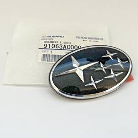 91063ac000 Subaru 1995-1999 Legacy Front Radiator Grille Emblem Stars Badge Genuine Oem