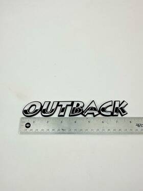 93063ae010 Subaru 2000-2003 Outback Door Side Emblem Badge Logo Name Oem