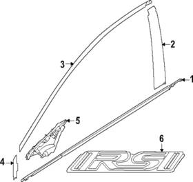 93069fn050 Subaru Genuine Nameplate