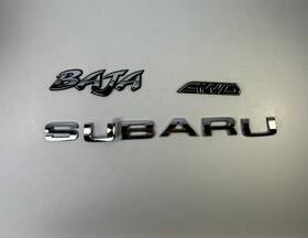 93073ae950 Subaru 2003 - 2006 Baja Rear Name Script Plate Trunk Logo Emblem Awd Oem