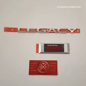 93073ag390 Subaru Genuine Oem 05-09 Legacy Tuned By Sti Rear Emblem Badge Bp5 Oe