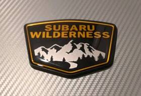 93073an110 Subaru 2022 2023 2024 Outback Wilderness Rear Tailgate Emblem Badge