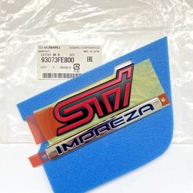 93073fe800 Subaru 2006-2007 Impreza Sti Rear Trunk Nameplate Emblem Badge Genuine Oem