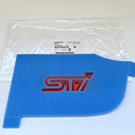 93073fg270 Subaru 2009-2014 Wrx Sti Rear Trunk Red Nameplate Emblem Badge Genuine Oem Grb