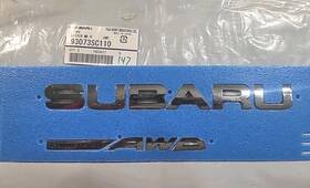 93073sc110 Subaru Rear Emblem. Forester 09/13 Oem Refurbished