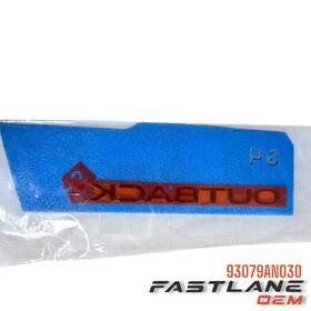 93079an030 Subaru 2020-2021 Legacy/outback Rear Nameplate New Oem