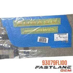 93079fl100 Subaru 2017-2023 Crosstrek/impreza Rear Letter Mark Nameplate New Oem