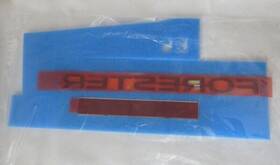 93079sj070 Subaru New Oem 2019-2024 Forester Rear Badge Set Inch Touring Emblem