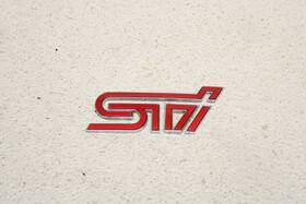 93079va040 Subaru Sti Rear Trunk Emblem Badge Genuine Oem 2015-2021