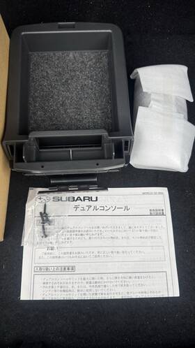 J2017fg000mg Subaru Wrx Impreza Jdm Dash Dual Console Gm Charcoal Gray