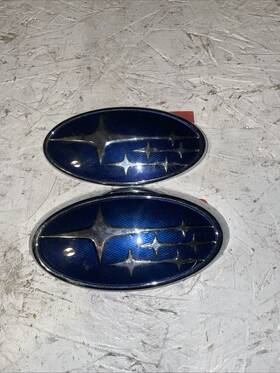 Sa150 Subaru E04- 2015 Impreza Trunk Emblem Rear Logo- Badge Hood Ornament 2