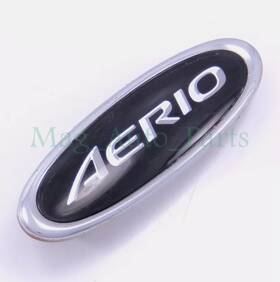 Unkwnaer01 Suzuki Aerio Rh Right Fender Emblem 01-07 Nameplate Badge Sedan Wagon Oem 04 05