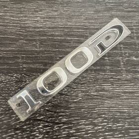 1066305-00-a Tesla Oem New Model S/x Inch 100d Badge Part #