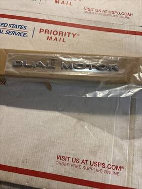 1484848-00-b Tesla Oem For 2015-2024 Model S/3/x/y Dual Motor Badge Emblems