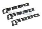 Tewf35019styleblk Truck Emblem Warehouse New Custom Matte Black Style Lettering Emblems