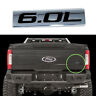 Th60 Badge Chrome Black Silver Metal Emblem Side Rear Fender Car