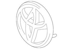 53141-30120 Toyota Genuine Emblem