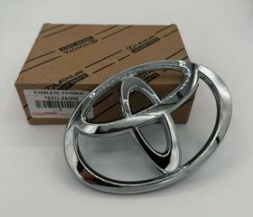75311-0k090 Toyota Radiator Grille Emblem Hilux Fortuner Genuine Chrome Logo 3d 75311-0k090 Toyota Radiator Grille Emblem Hilux Fortuner Genuine Chrome Logo 3d