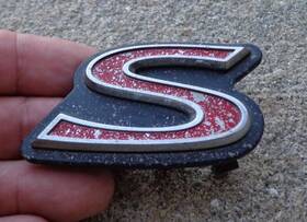 75321-12390 Toyota Corolla S Front Grill Emblem Badge Decal Logo Camry Oem Genuine Original