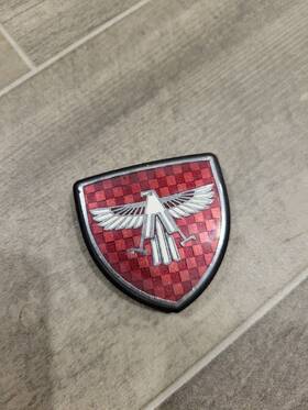 75331-17h90 Toyota Oem 85-89 Mr2 Aw11 Front Hood Eagle Emblem Red Badge Mk1 Genuine Part