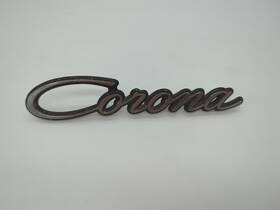 75361-20080 Toyota 1979 1980 Corona Chrome Fender Emblem Factory Original Very Nice