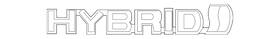 75374-12100 Toyota Genuine Nameplate