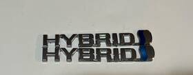 75374-30050 Toyota 2010-2015 Prius Hybrid Fender Emblem Logo Side Badge Set Oem Left And Right