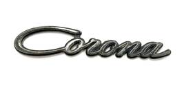 75381-06450 Toyota 1979 1980 Corona Chrome Fender Emblem Factory Original Vintage Plastic