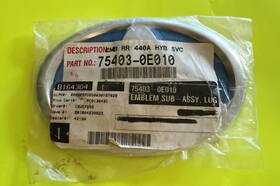 75403-0e010 Toyota 14 19 Highlander Hybrid Liftgate Emblem 75403 0e010