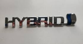 75427-0e050 Toyota 2020-2021 Left Or Right Front Door Chrome Hybrid Emblem/logo Oem#