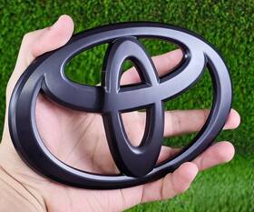 75431-0d070 Toyota Black Emblem Badge Rear Logo Fits Camry Corolla Rav4 Prius And Avalon