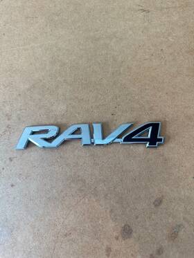 75431-42180 Toyota 75431-45180 2019 To 2024 Rav4 Rear Tailgate Liftgate Emblem Badge Oem