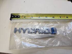 75441-06100 Toyota Trunk Door Plate Prius Highlander Used Oem