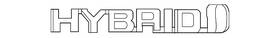 75441-0e060 Toyota Genuine Nameplate