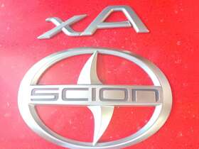 75441-52050 Toyota Scion Xa 2004-2006 Trunk Emblem Nameplate Badge Genuine Oem