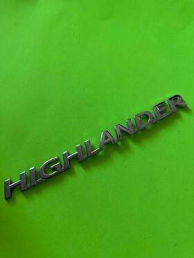75442-0r030 Toyota 14 17 19 Highlander Liftgate Emblem 75442 0r030