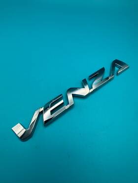 75442-48180 Toyota Oem 2021 - 2024 Venza Rear Emblem Badge Logo Nameplate Chrome