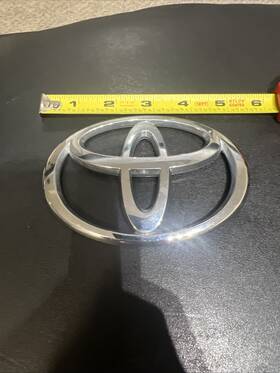 75442-89101 Toyota - Trunk Emblem 5.25 Inch